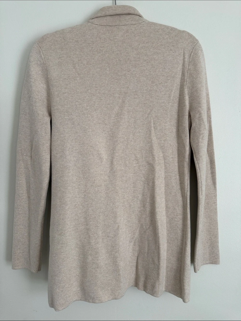 J. Crew Women's Beige Knit Blazer Jacket
